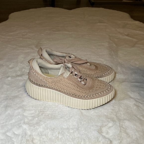 Dolce Vita Shoes - Dolce Vita Beige Platform Sneakers